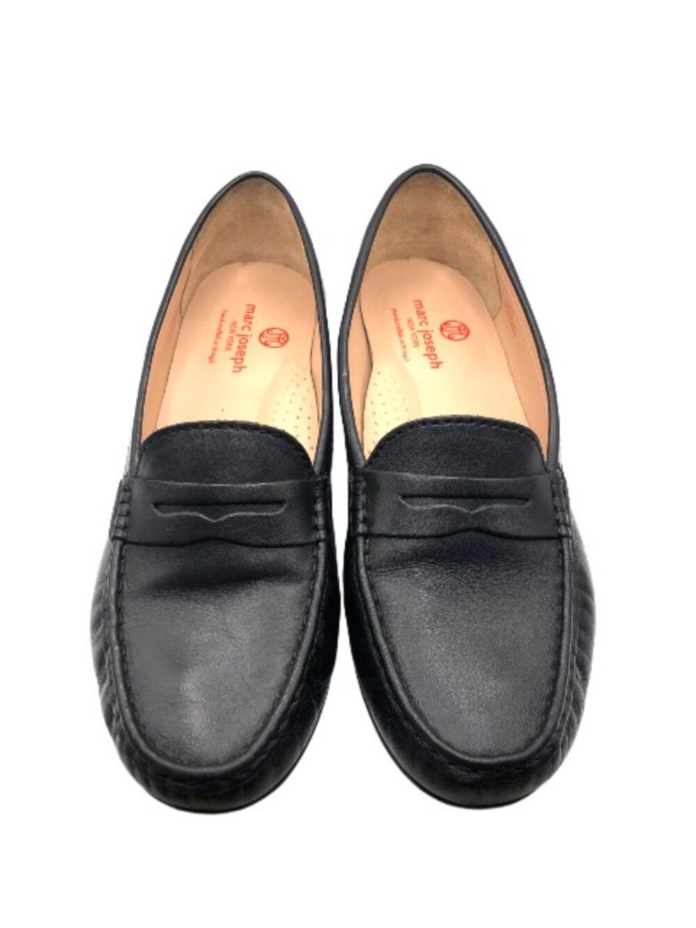 Marc Joseph New York Lexington Black Leather Driver Loafers 9.5 - Picture 13 of 14